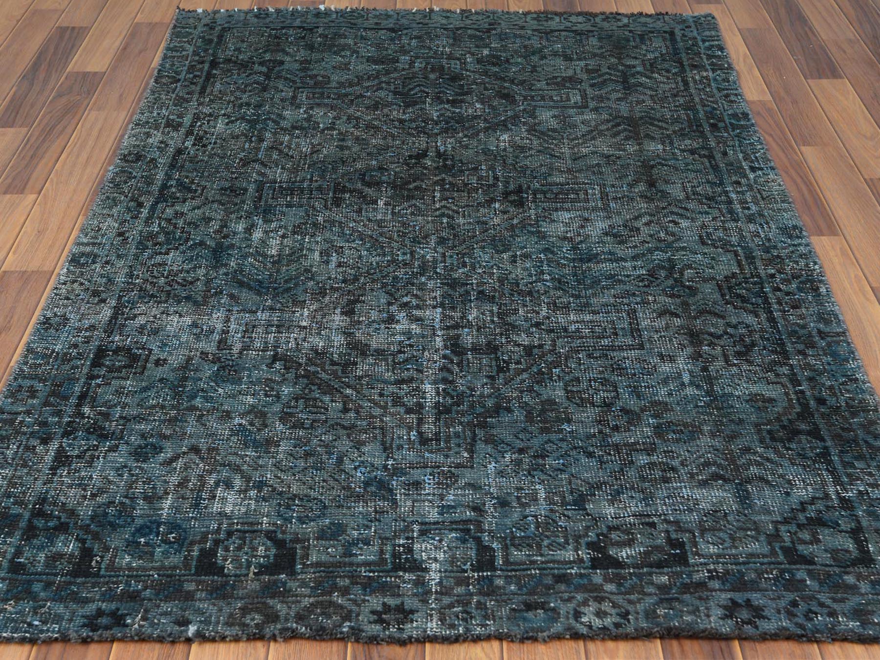 Overdyed & Vintage Rugs LUV544986